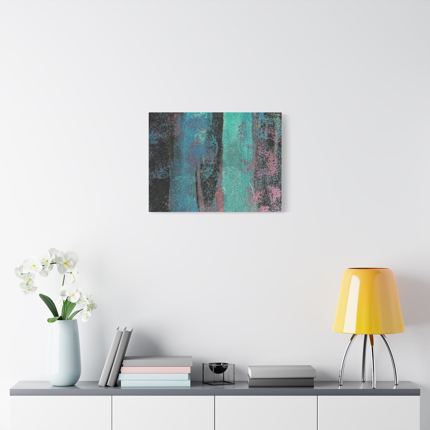 Canvas Gallery Wraps Rustic Blue Breeze by Its A Art Vibe 1 of 2