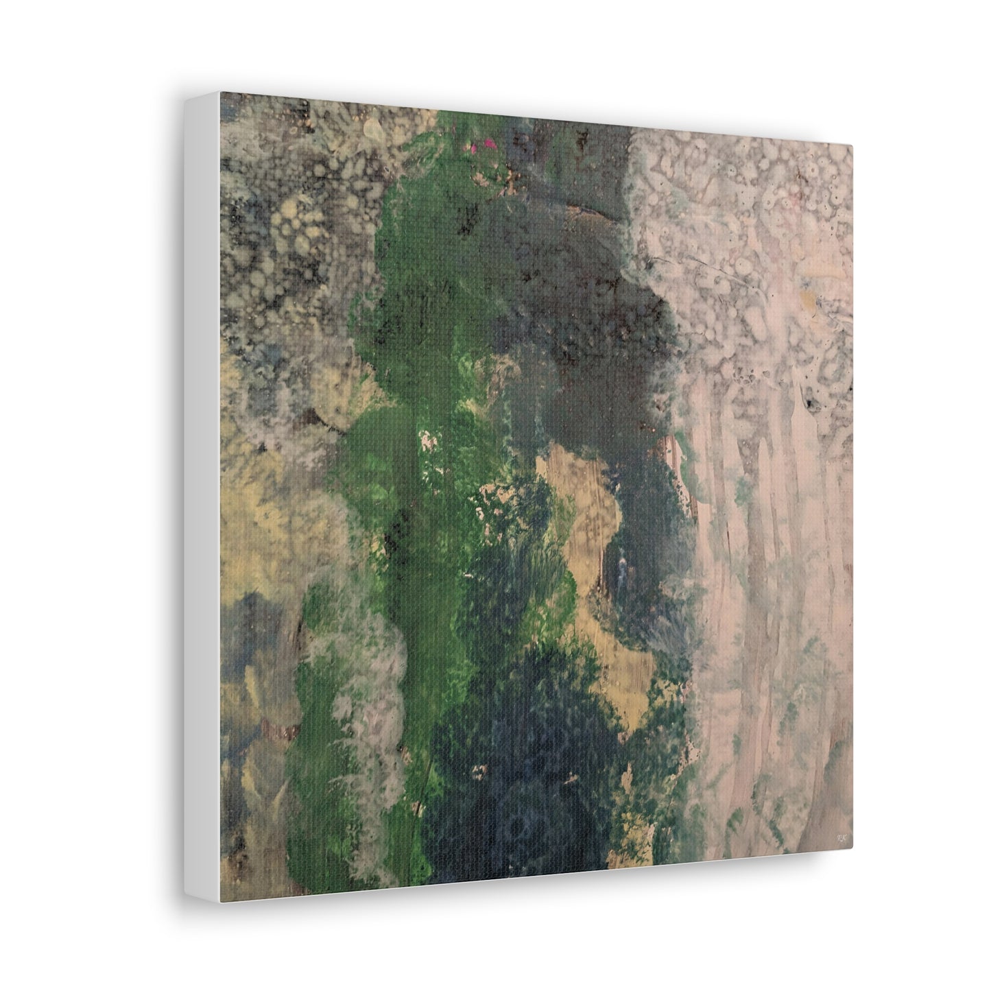 Canvas Gallery Wraps Wall Art Rustic Green by Its A Art Vibe