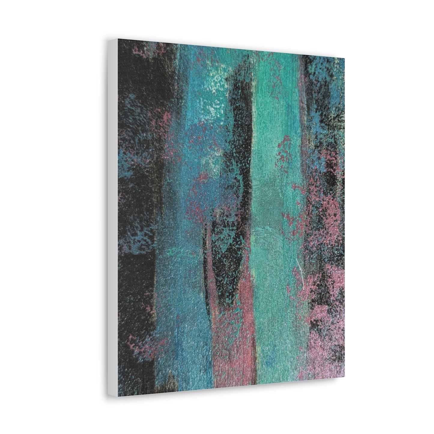 Canvas Gallery Wraps Rustic Blue Breeze by Its A Art Vibe 1 of 2