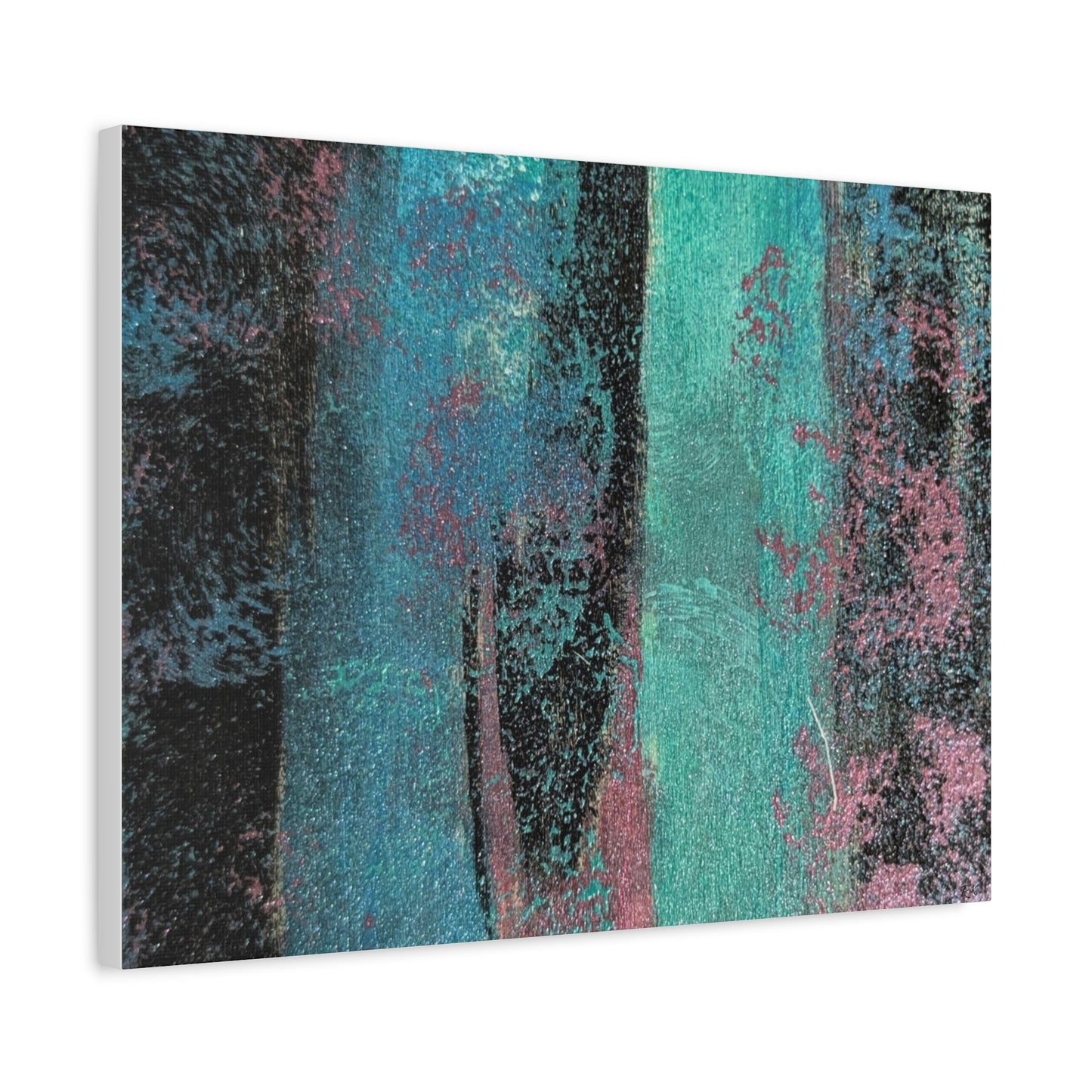 Canvas Gallery Wraps Rustic Blue Breeze by Its A Art Vibe 1 of 2