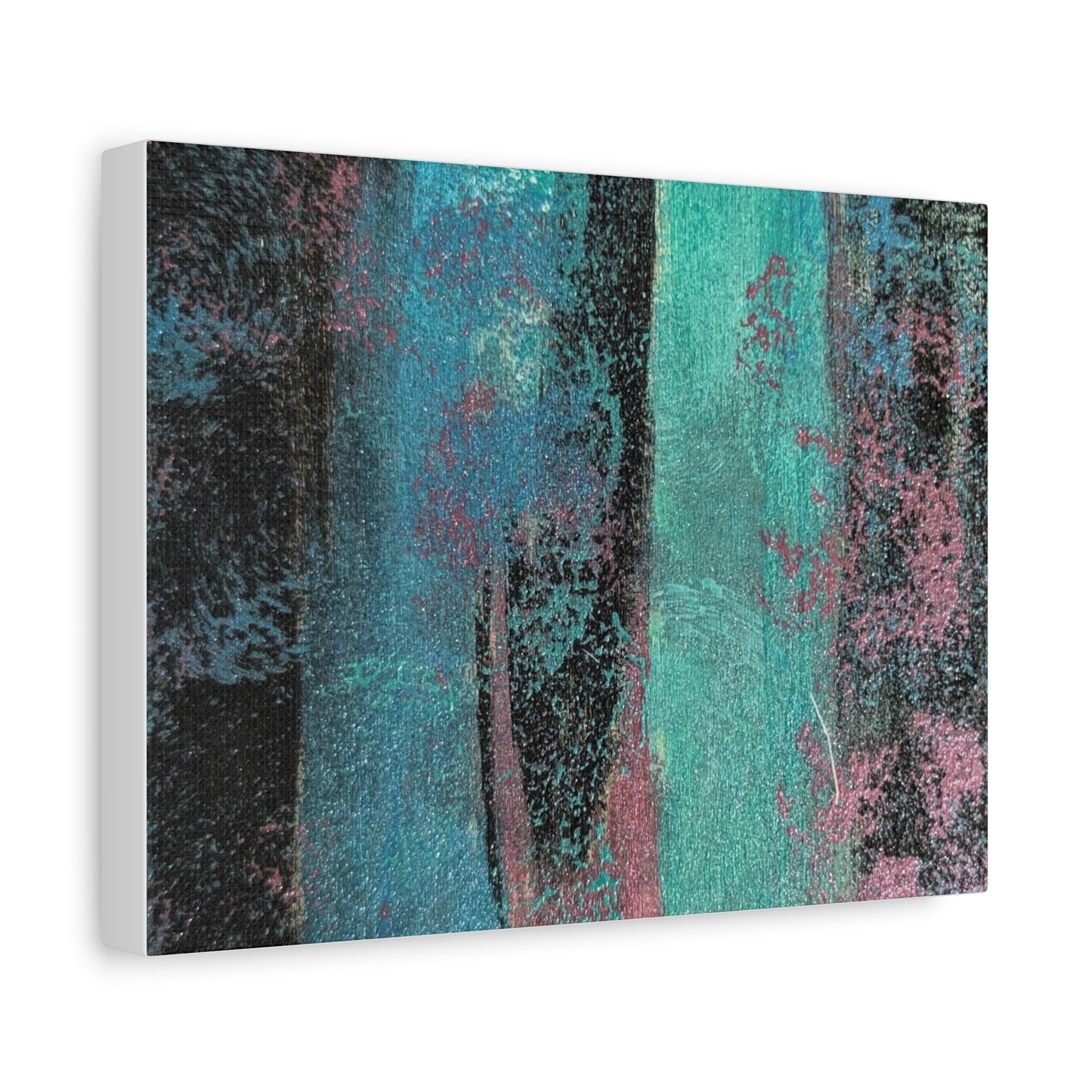 Canvas Gallery Wraps Rustic Blue Breeze by Its A Art Vibe 1 of 2