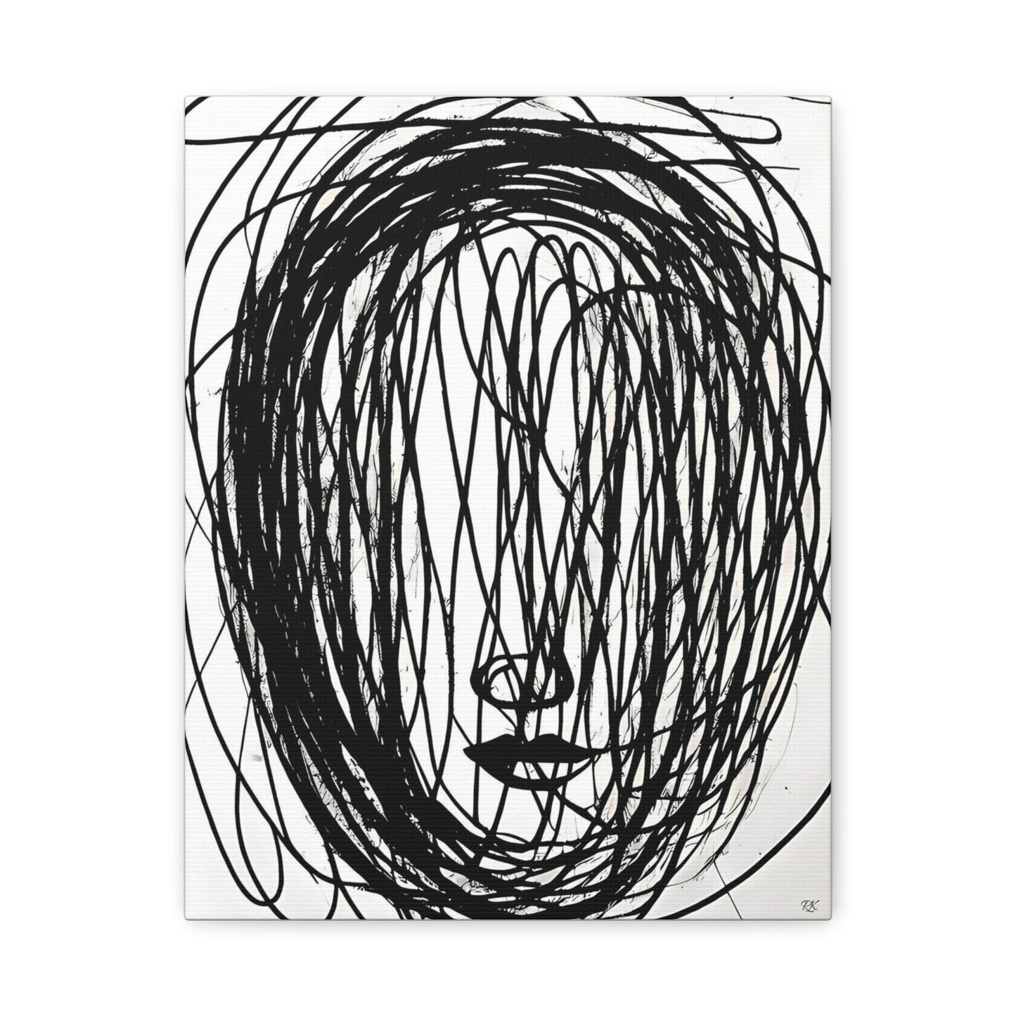 Matte Canvas, Stretched, 1.25" Original Art Printed to canvas by Its A Art Vibe