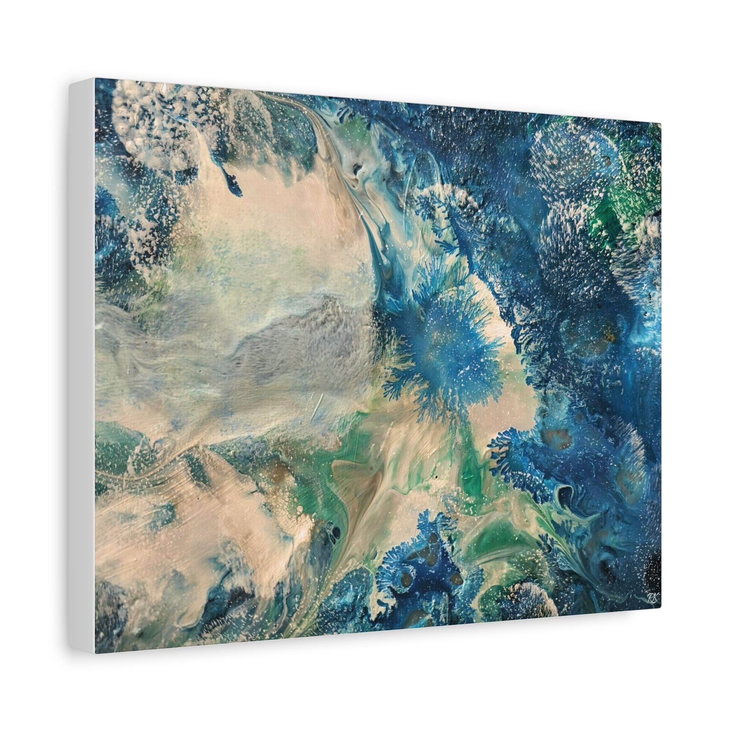 Canvas Print - Show Me Ocean Blue by Its A Art Vibe