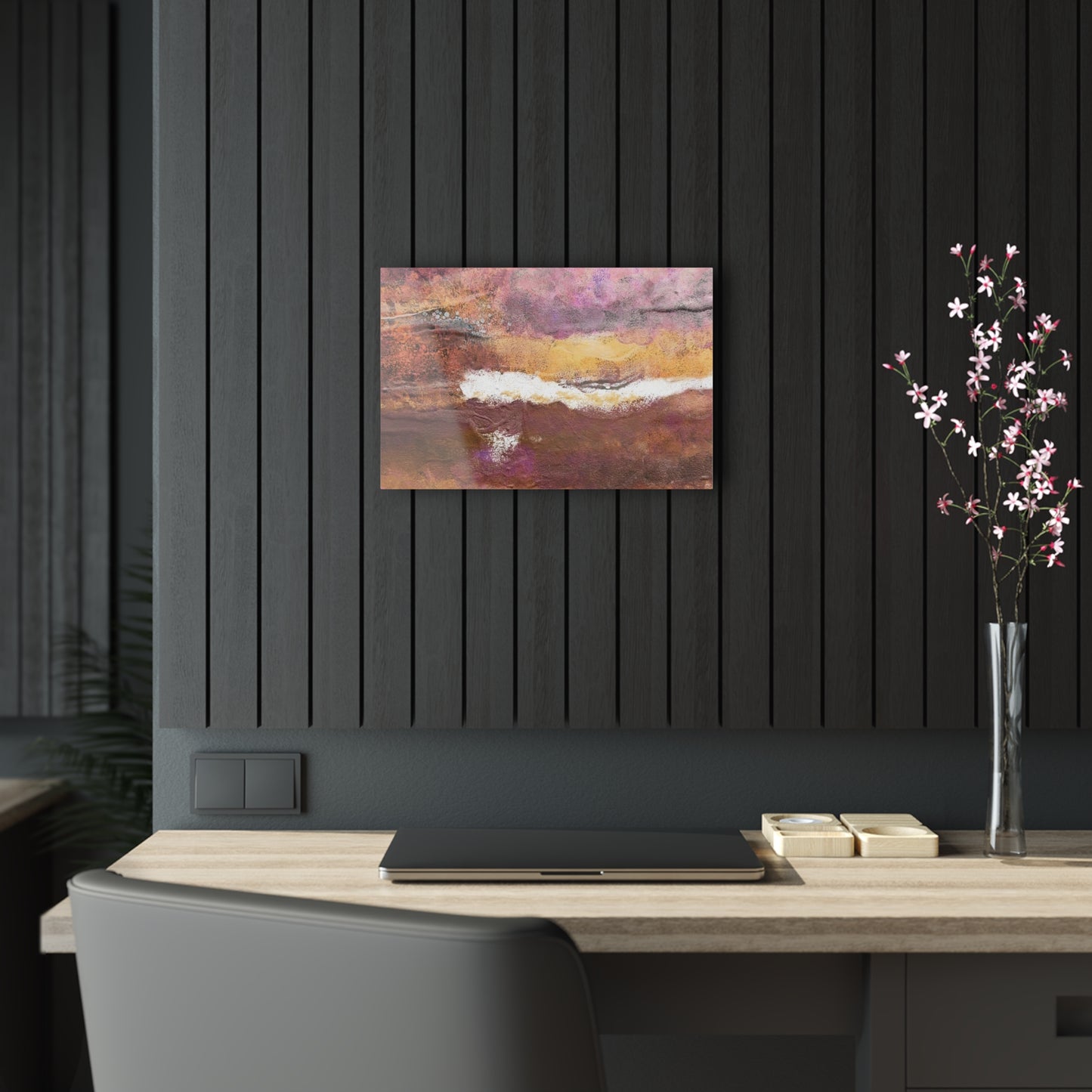 Acrylic Prints Rustic Fire by Its A Art Vibe