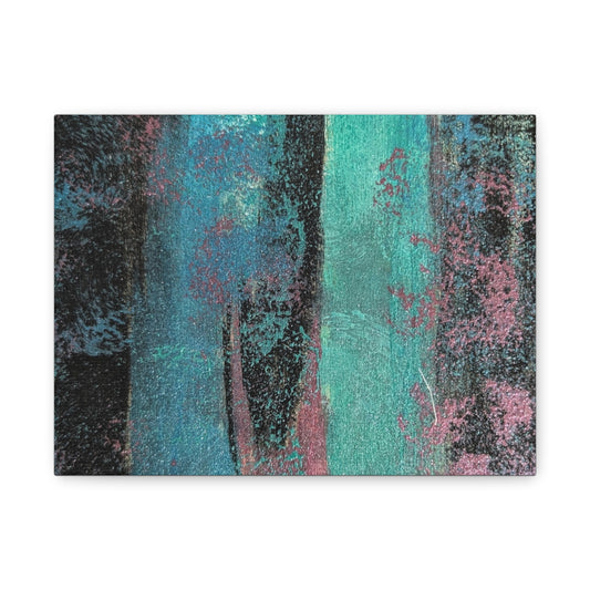 Canvas Gallery Wraps Rustic Blue Breeze by Its A Art Vibe 1 of 2