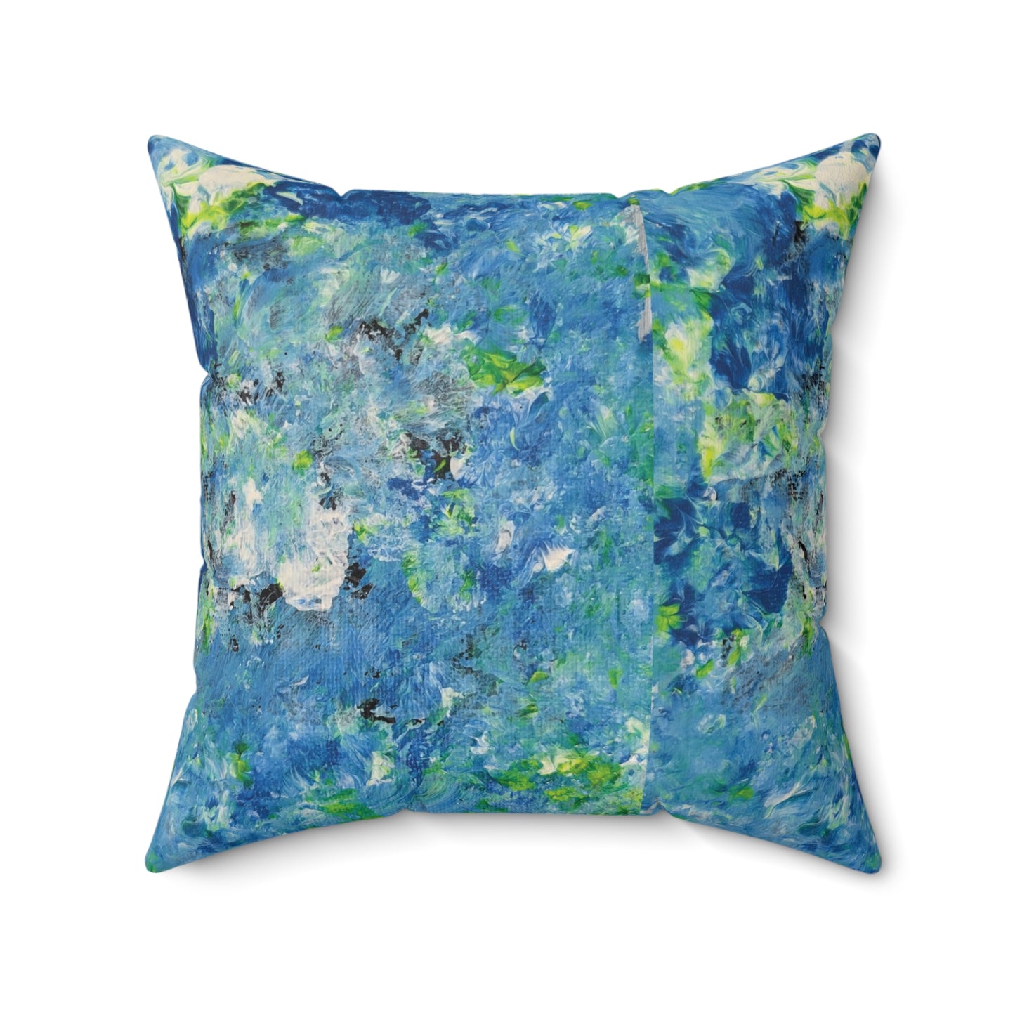 Faux Suede Pillow Designed by Its A Art Vibe #2