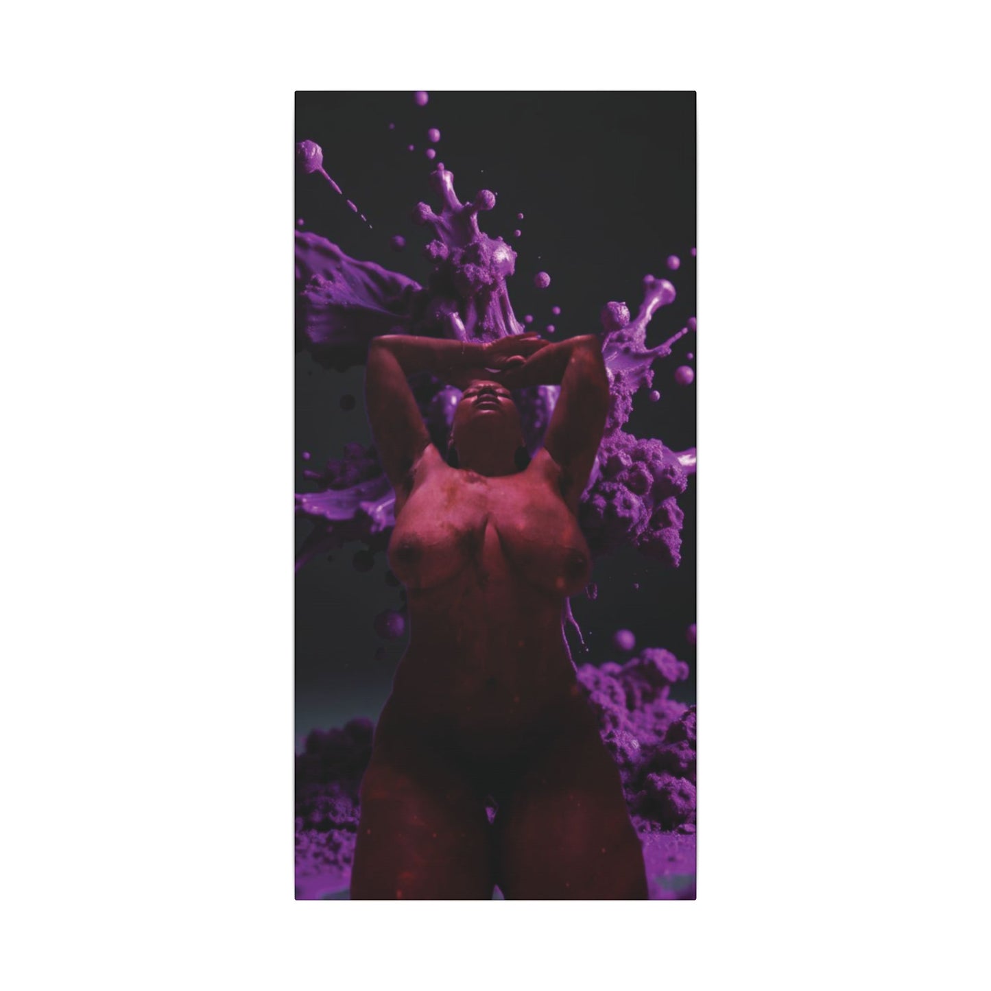 Canvas Wall Art - For She is Up Even When She is Down