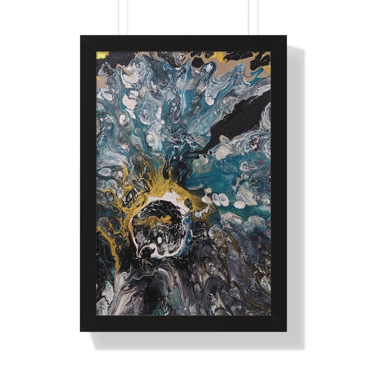 Framed Vertical Poster A Phoenix Rise by Its A Art Vibe