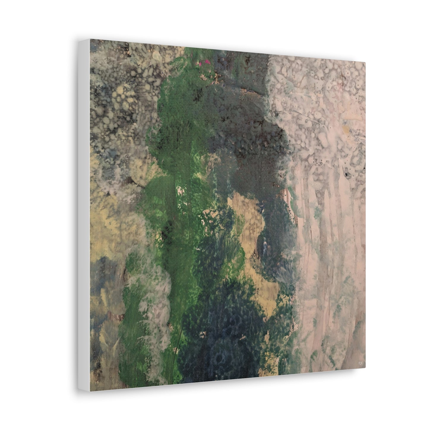 Canvas Gallery Wraps Wall Art Rustic Green by Its A Art Vibe