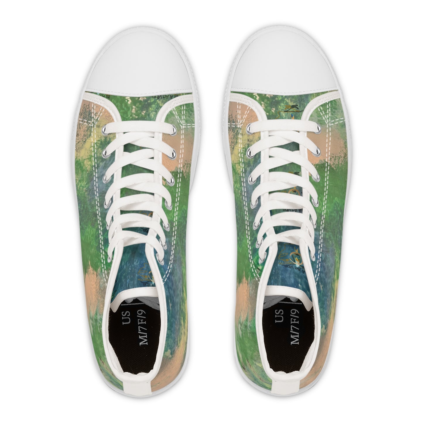 Women's High Top Sneakers Green