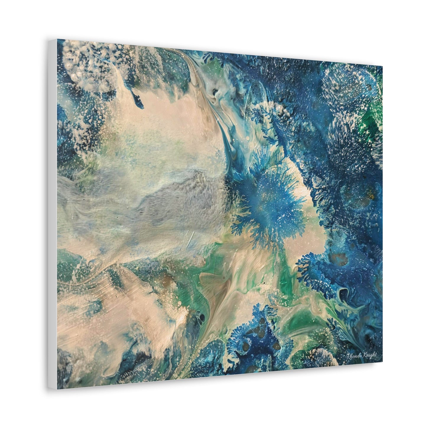 Canvas Gallery Wraps Wall Art Show Me Ocean Blue by Its A Art Vibe