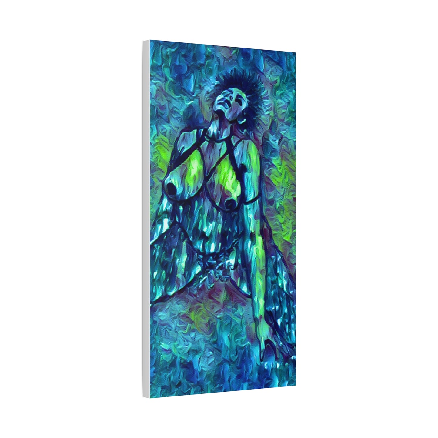 Canvas Print, Sensually Posed Abstract Artwork Stretched Canvas 1.25"