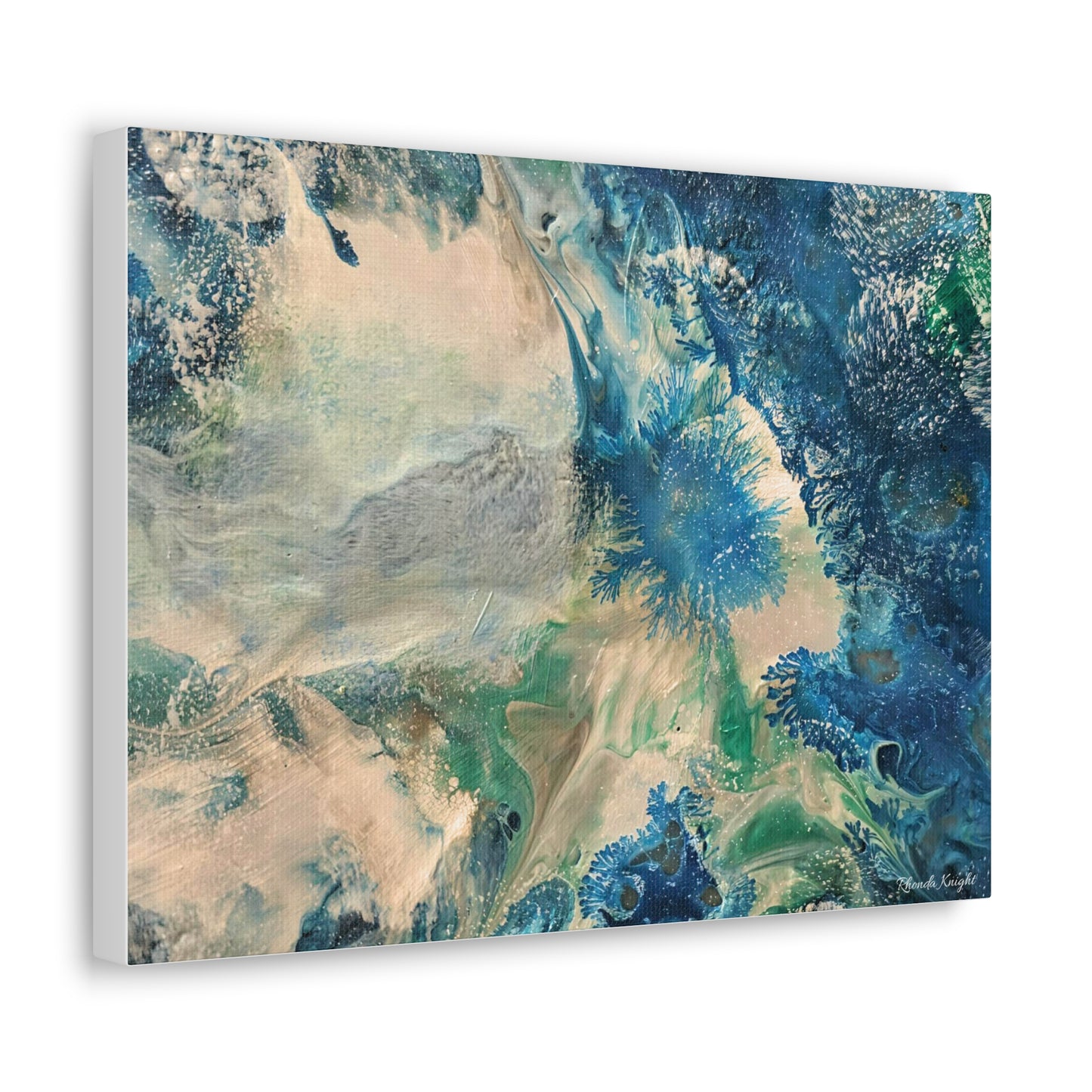 Canvas Gallery Wraps Wall Art Show Me Ocean Blue by Its A Art Vibe