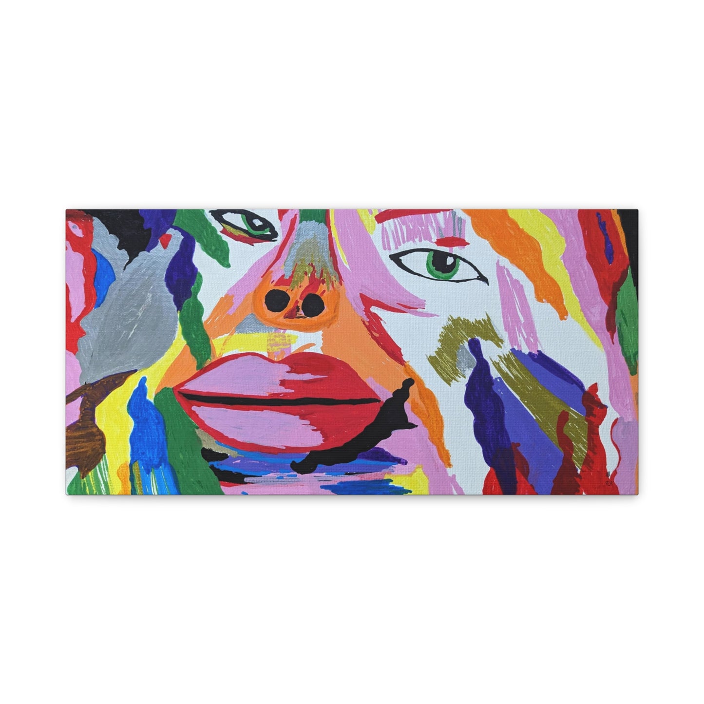 Canvas Gallery Wraps Wall Art Facing Life by Its A Art Vibe