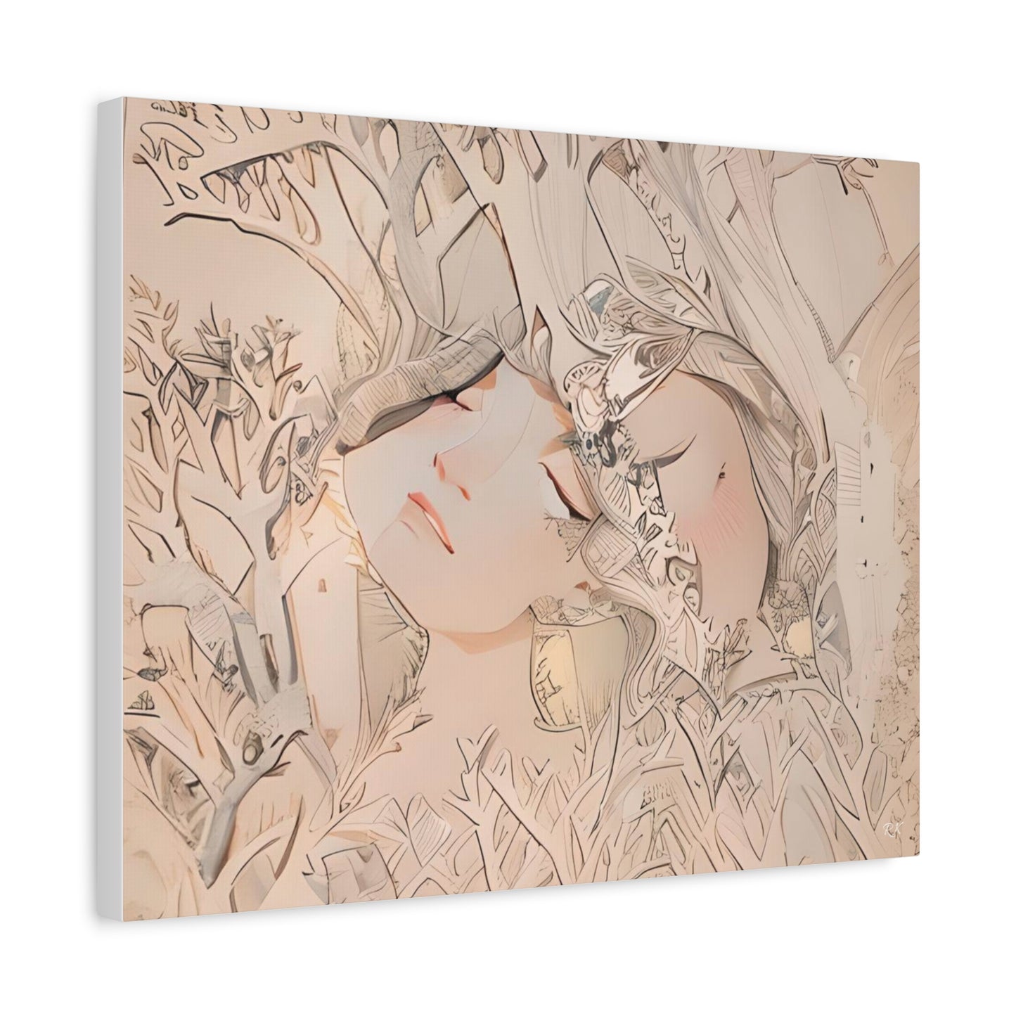 Canvas Gallery Wraps Wall Art A Part of The Earth by Its A Art Vibe