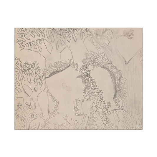 Canvas Gallery Wraps Wall Art Rooted by The Earth by Its A Art Vibe