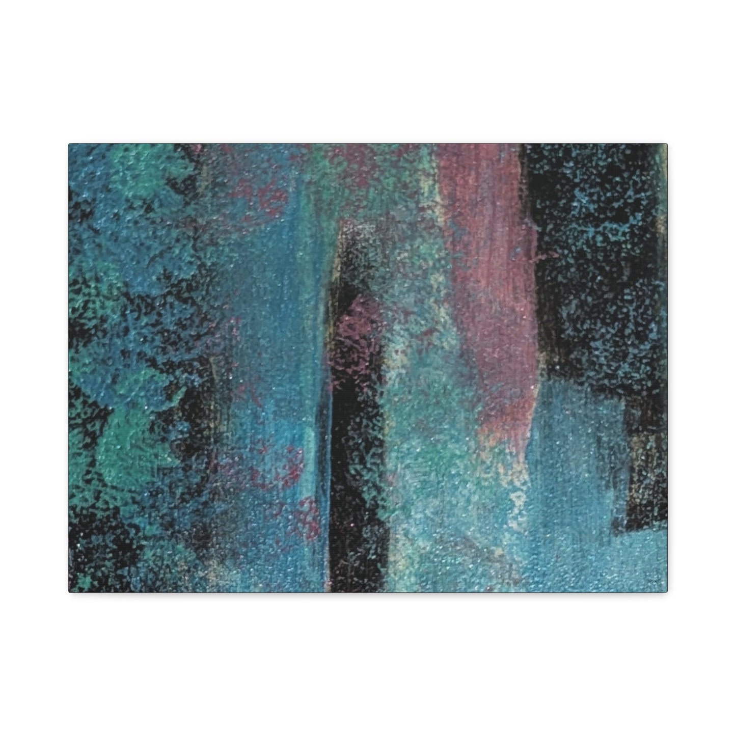 Canvas Gallery Wraps Rustic Blue Breeze by Its A Art Vibe 2 of 2 Matte Canvas, Stretched, 1.25"