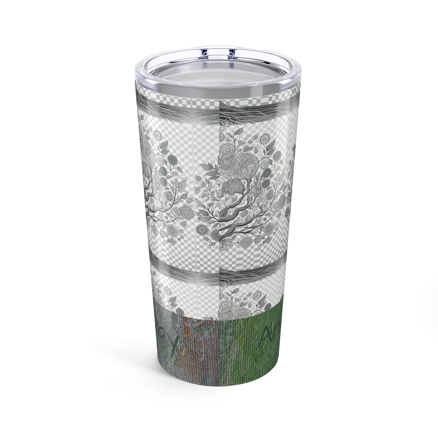 Stainless Steel Tumbler 20oz Double-Wall Insulated - Designed by Its A Art Vibe Another Lovely Day