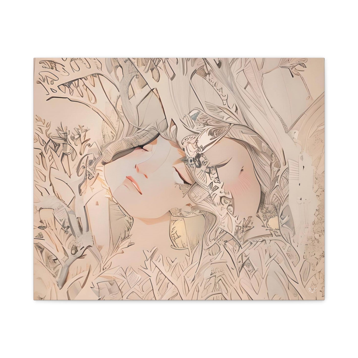 Canvas Gallery Wraps Wall Art A Part of The Earth by Its A Art Vibe