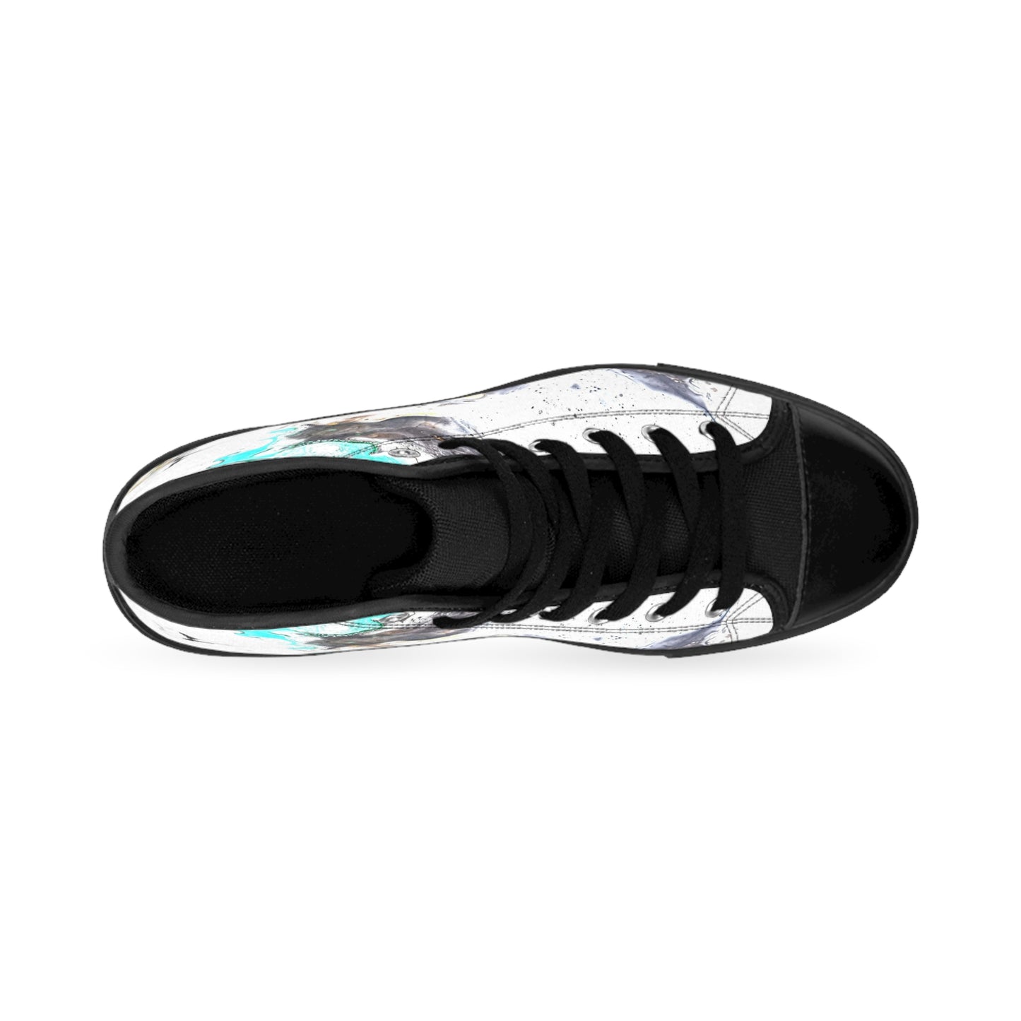 Men's Classic Sneakers Power Blue by Its A Art Vibe