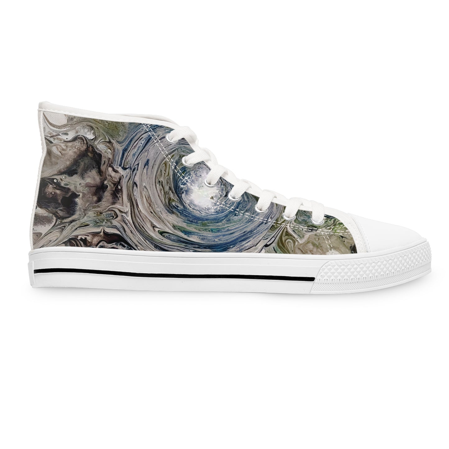 Women's High Top Sneakers Eyes Of The Storm You by Its A Art Vibe