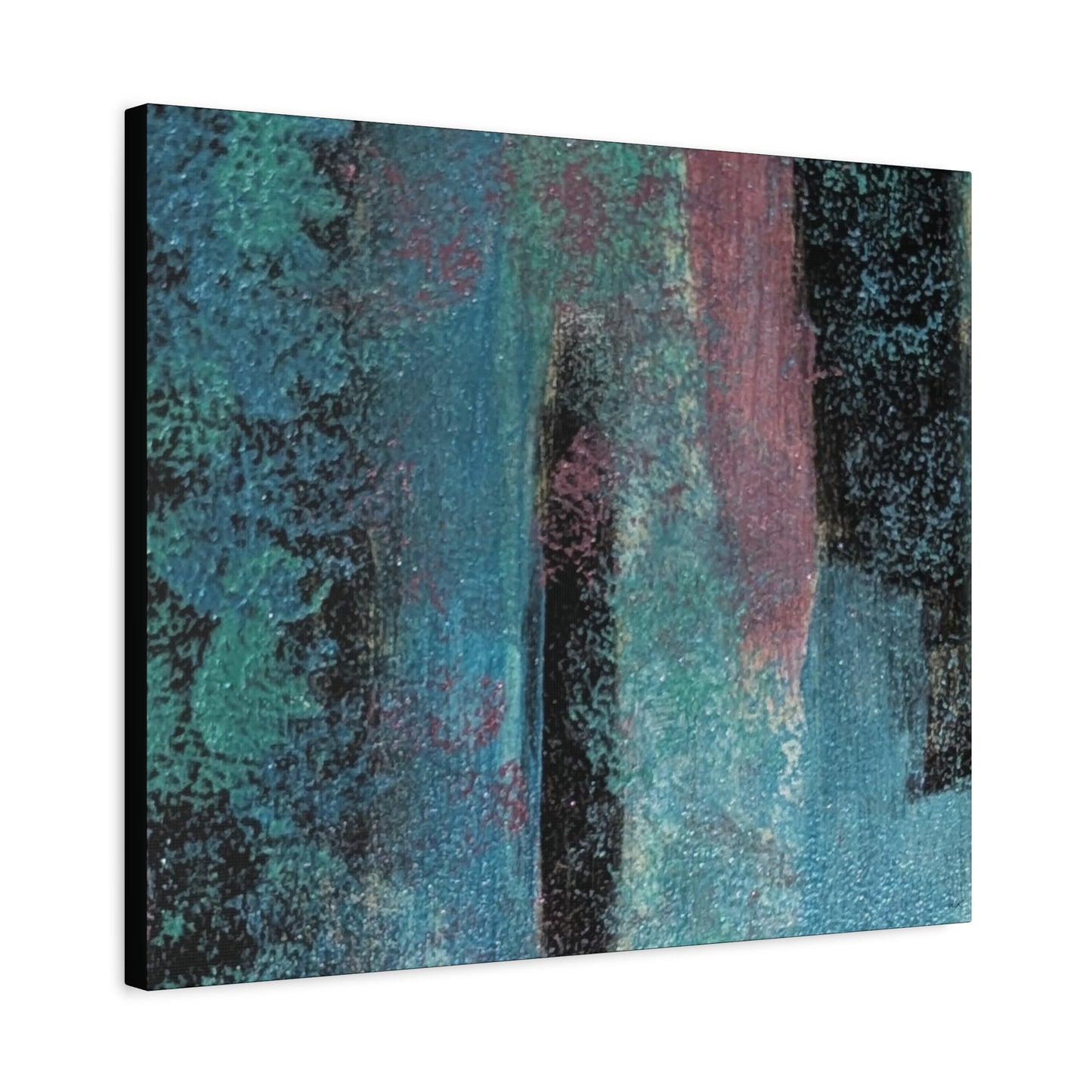 Canvas Gallery Wraps Rustic Blue Breeze by Its A Art Vibe 2 of 2 Matte Canvas, Stretched, 1.25"