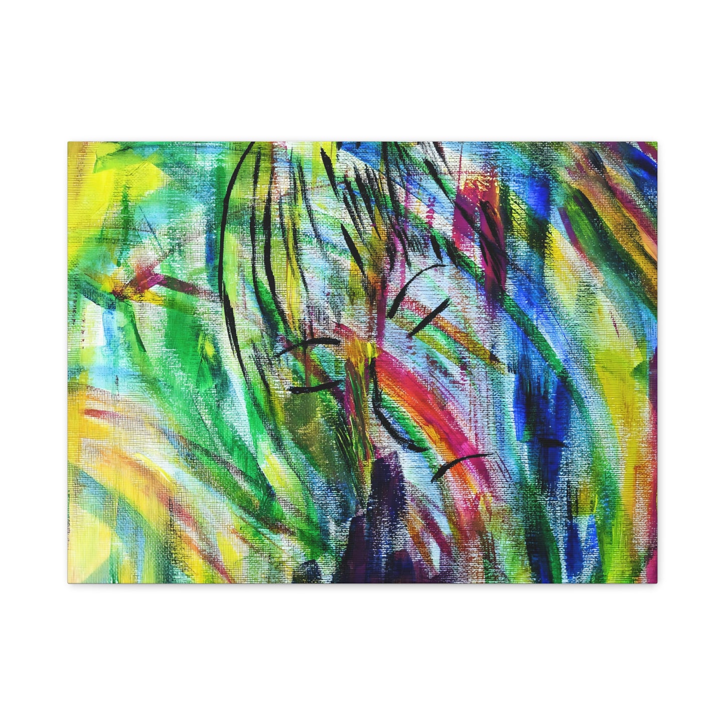 Canvas Gallery Wraps Original Painting printed to canvas by Its A Art Vibe 1.25' Stretched