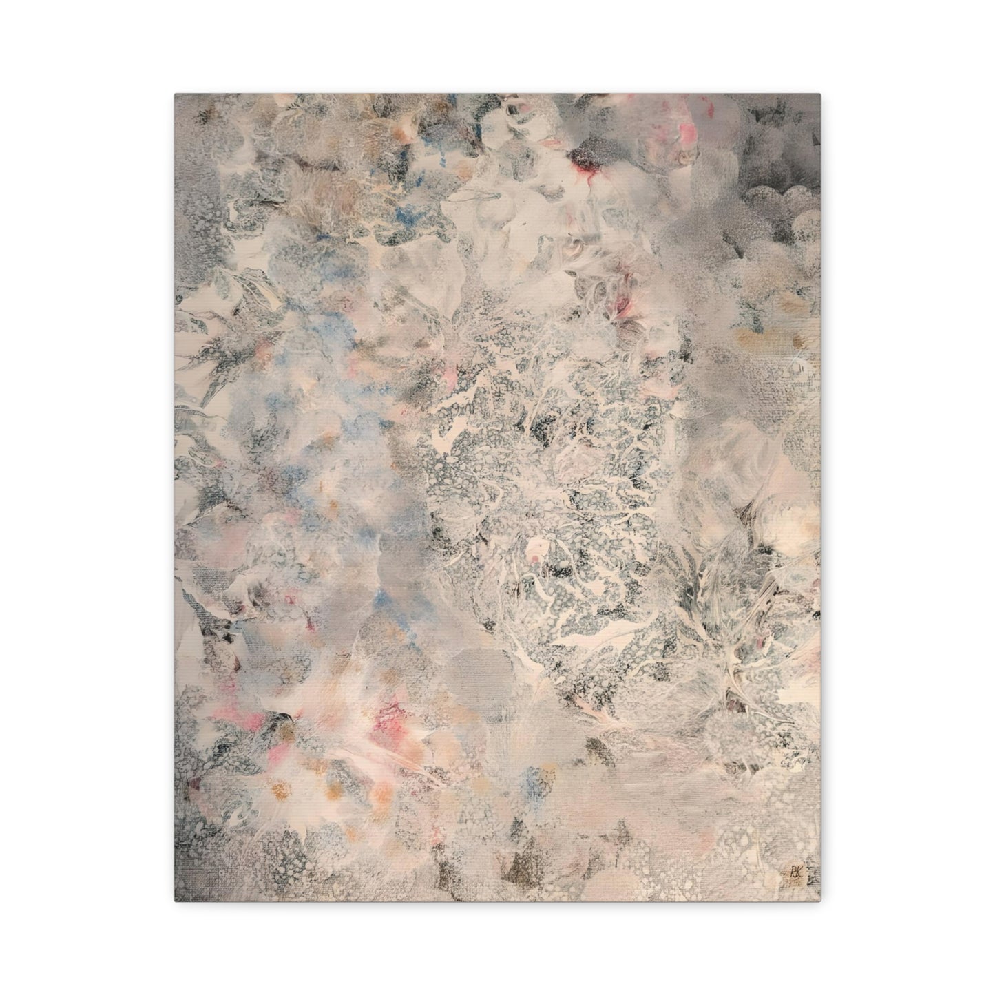 Stretched Canvas Wall Art, Abstract Artwork, Modern Home Décor, Elegant Living Room Accent, Gifts for Art Lovers