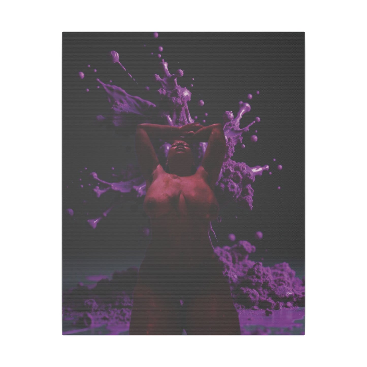 Canvas Wall Art - For She is Up Even When She is Down