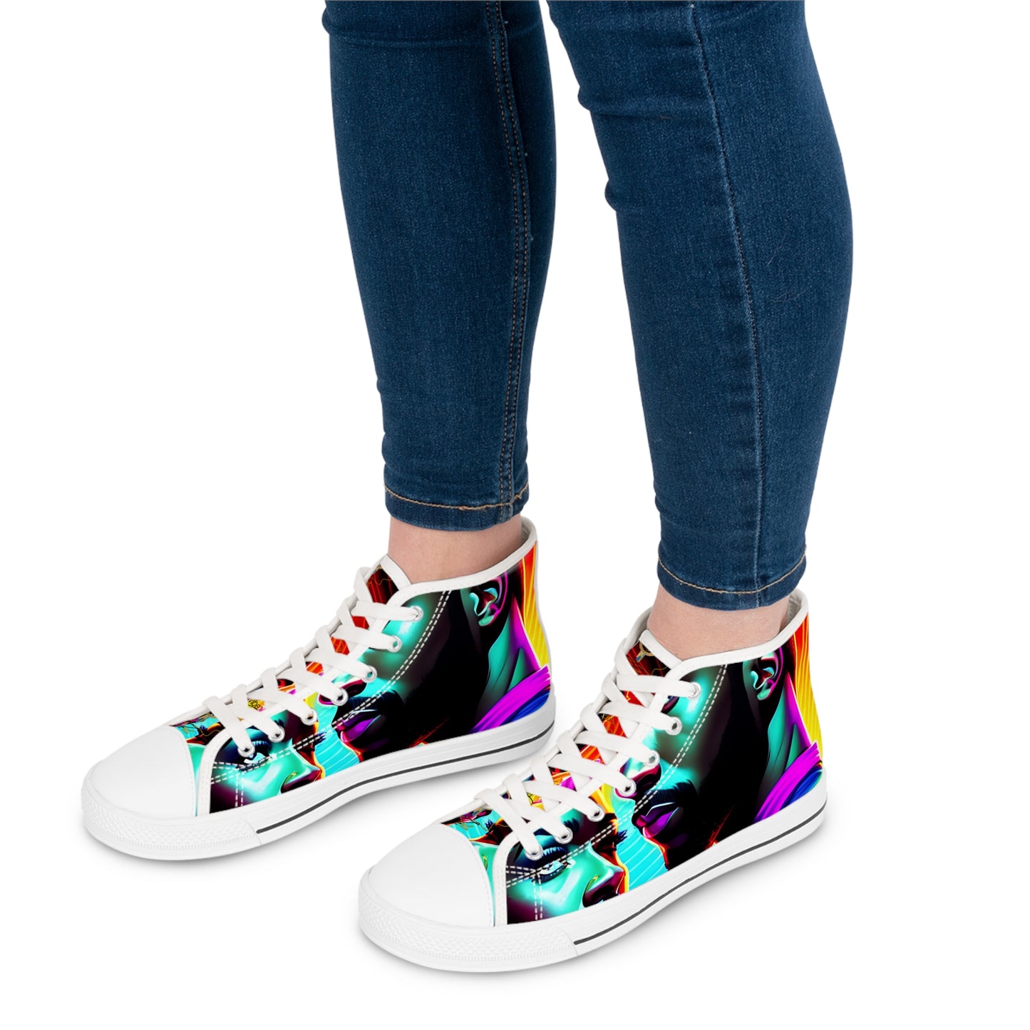 Women's High-Top Sneakers I Got Your Back by Its A Art Vibe