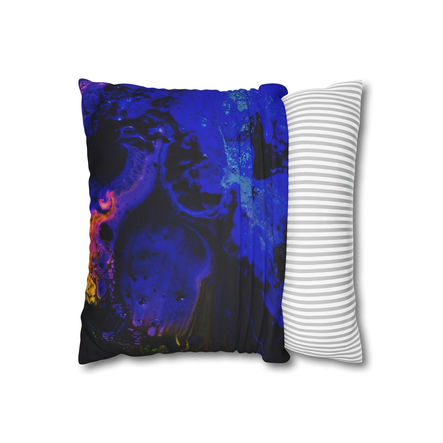 Faux Suede Pillow Designed by Its A Art Vibe #12