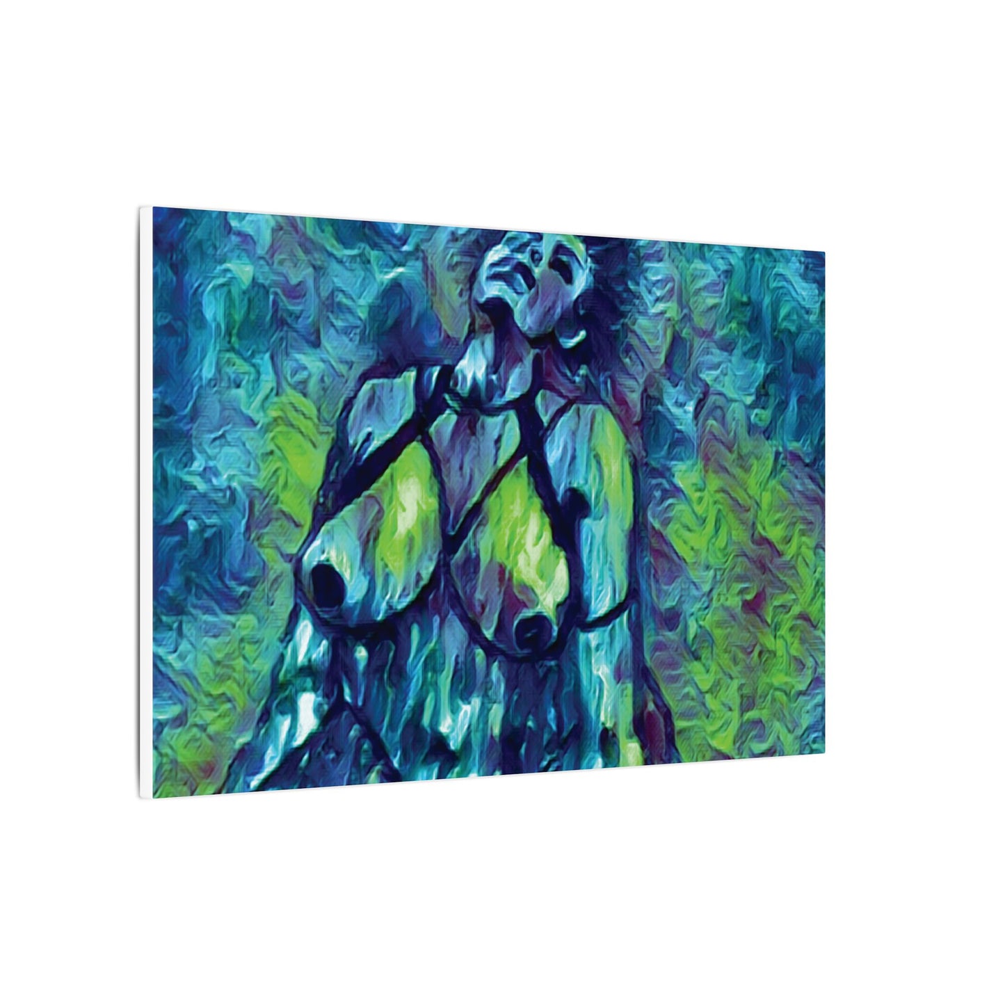 Matte Canvas, Stretched, 0.75" (Multi-Size) Sensual Woman 001