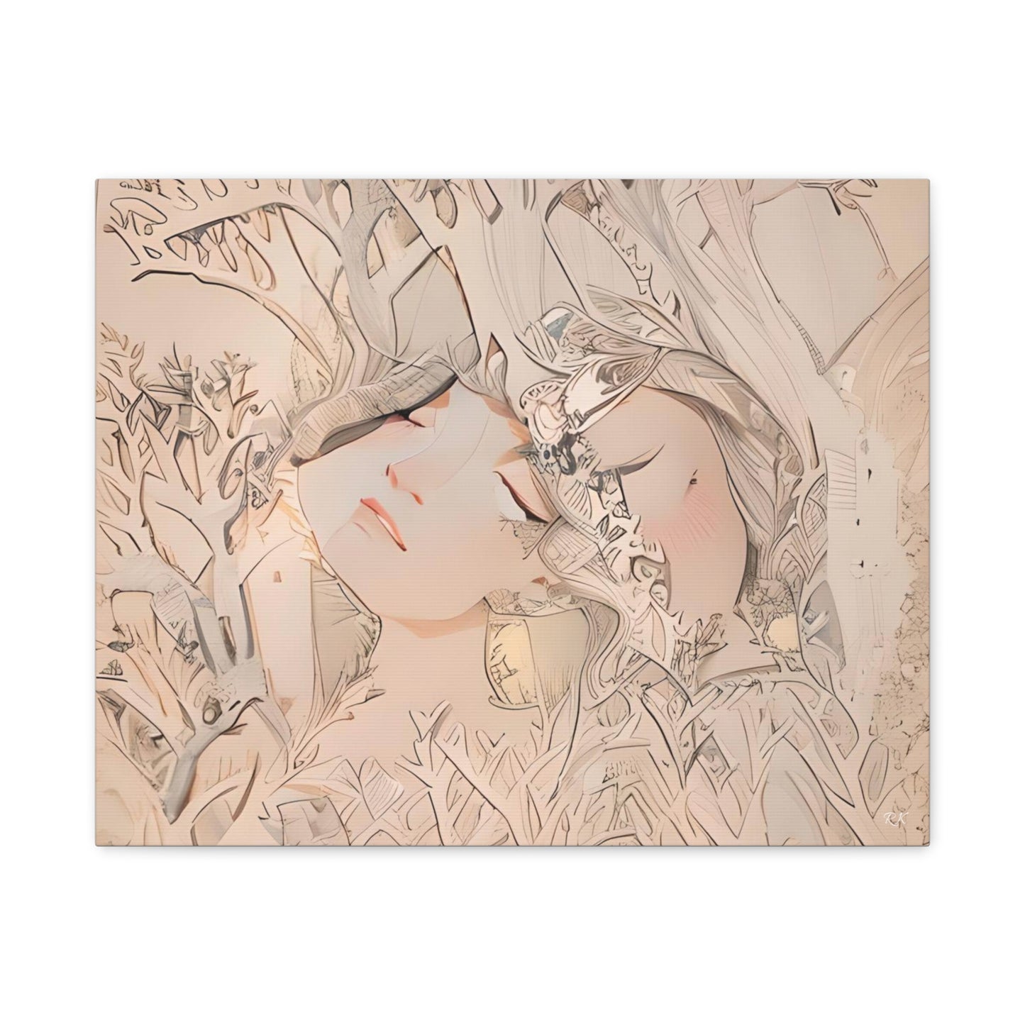 Canvas Gallery Wraps Wall Art A Part of The Earth by Its A Art Vibe