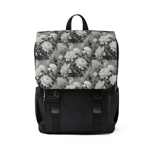 Unisex Casual Shoulder Backpack Floral