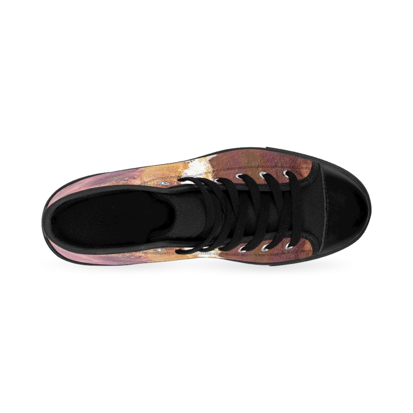 Men's Classic Sneakers Rustic Pink by Its A Art Vibe