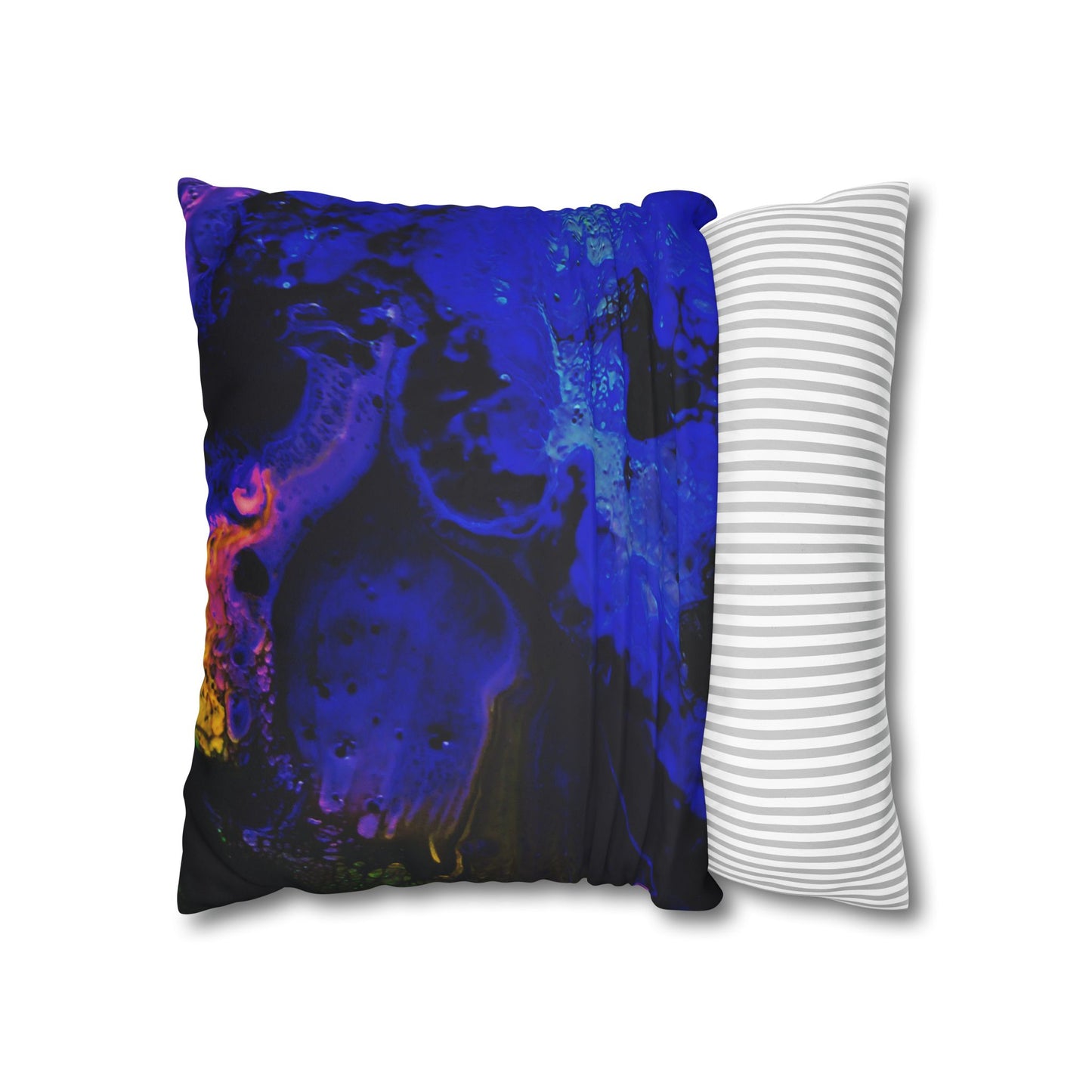 Faux Suede Pillow Designed by Its A Art Vibe #12