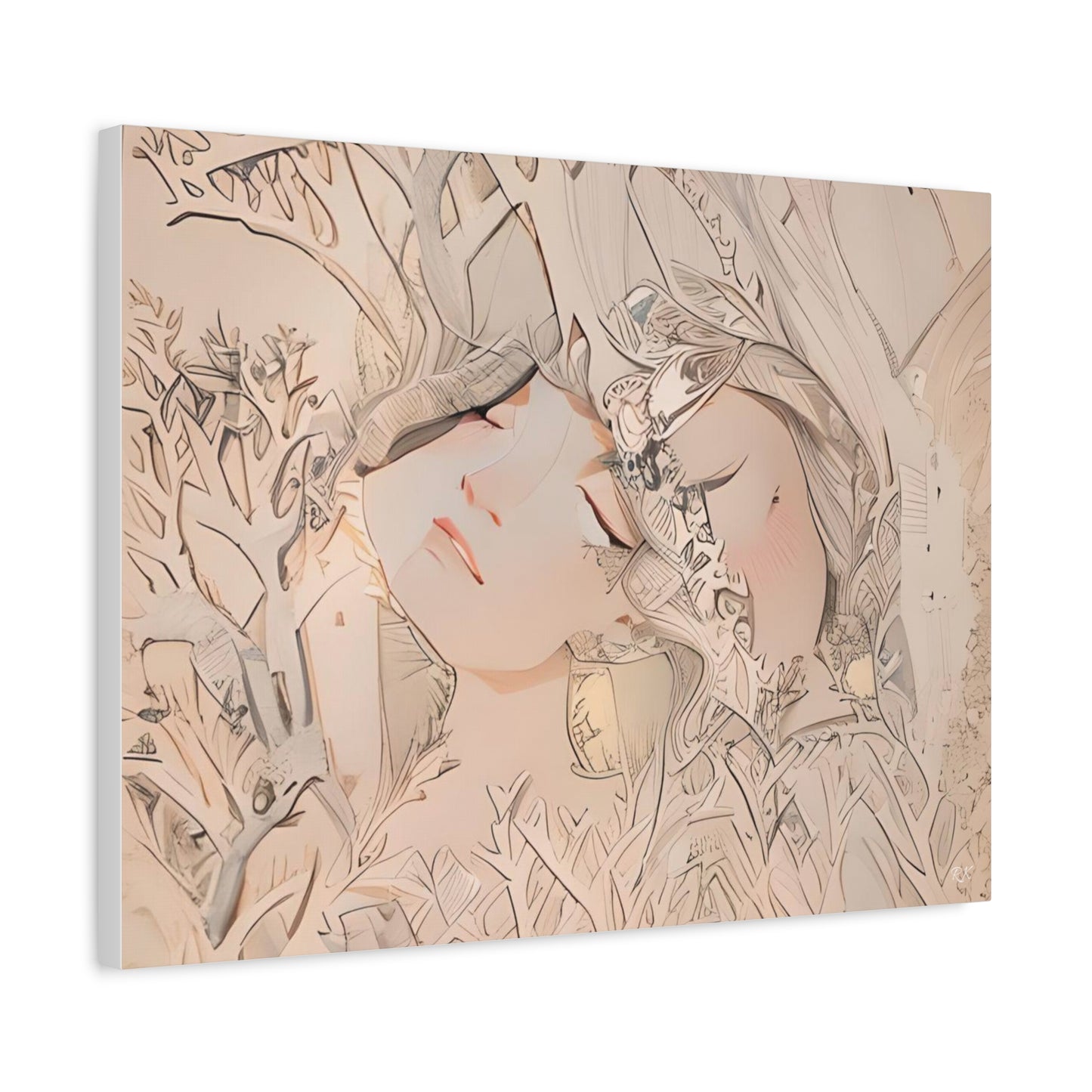 Canvas Gallery Wraps Wall Art A Part of The Earth by Its A Art Vibe