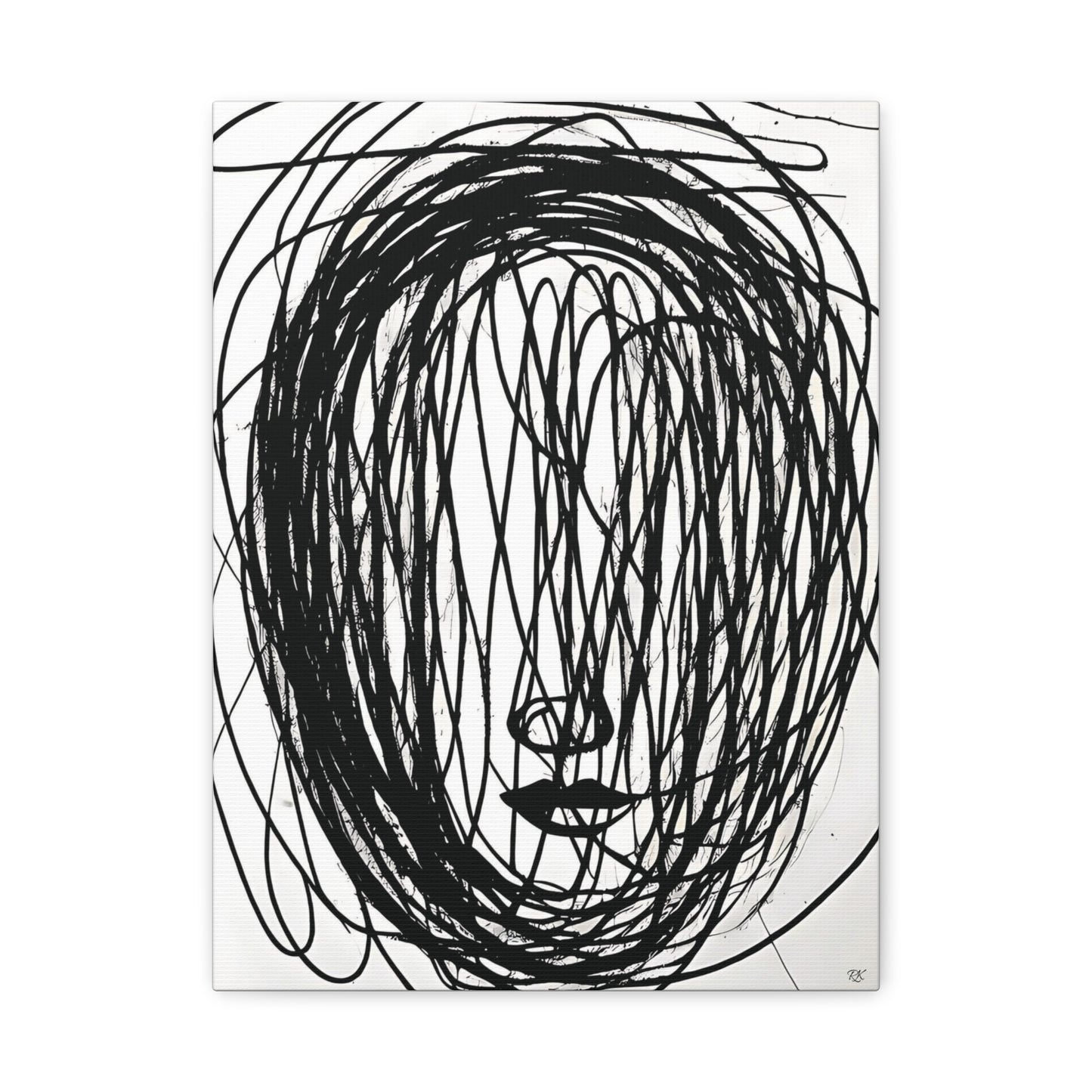 Matte Canvas, Stretched, 1.25" Original Art Printed to canvas by Its A Art Vibe