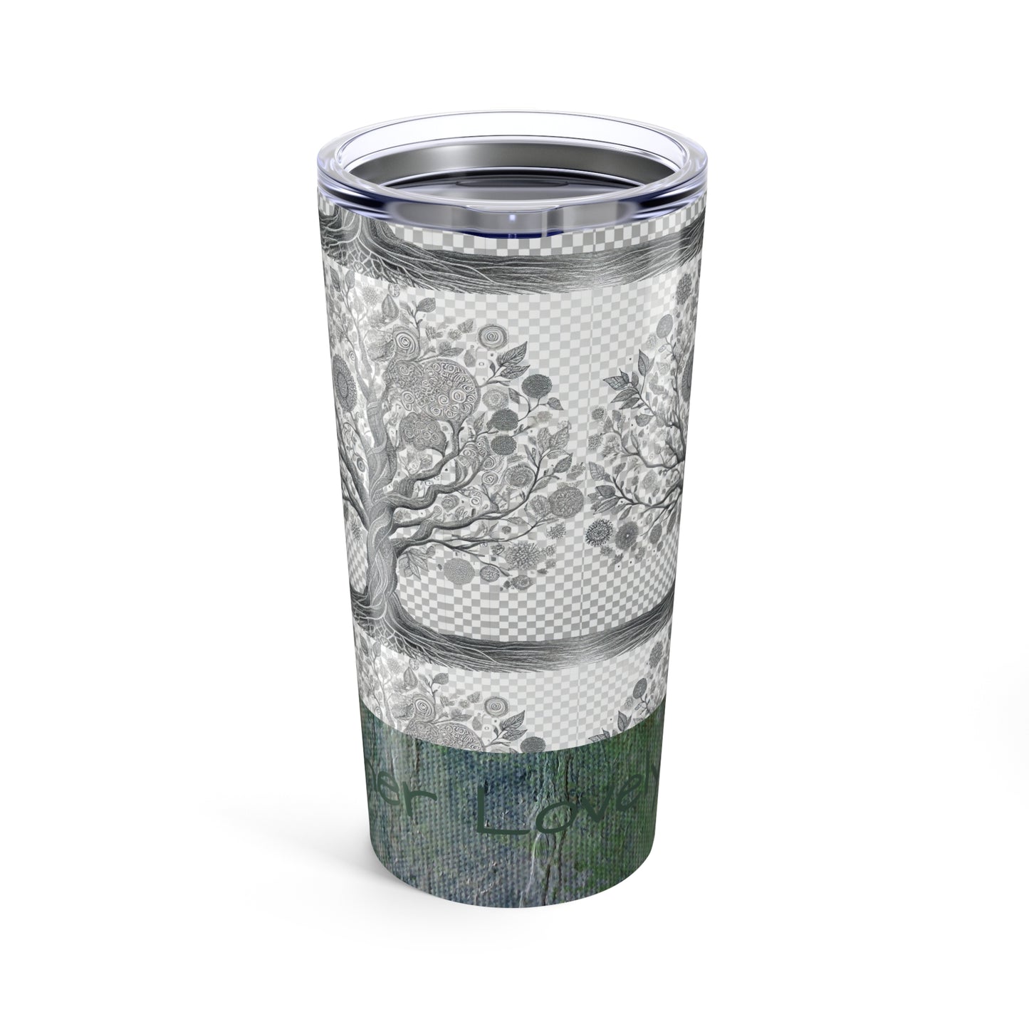 Stainless Steel Tumbler 20oz Double-Wall Insulated - Designed by Its A Art Vibe Another Lovely Day