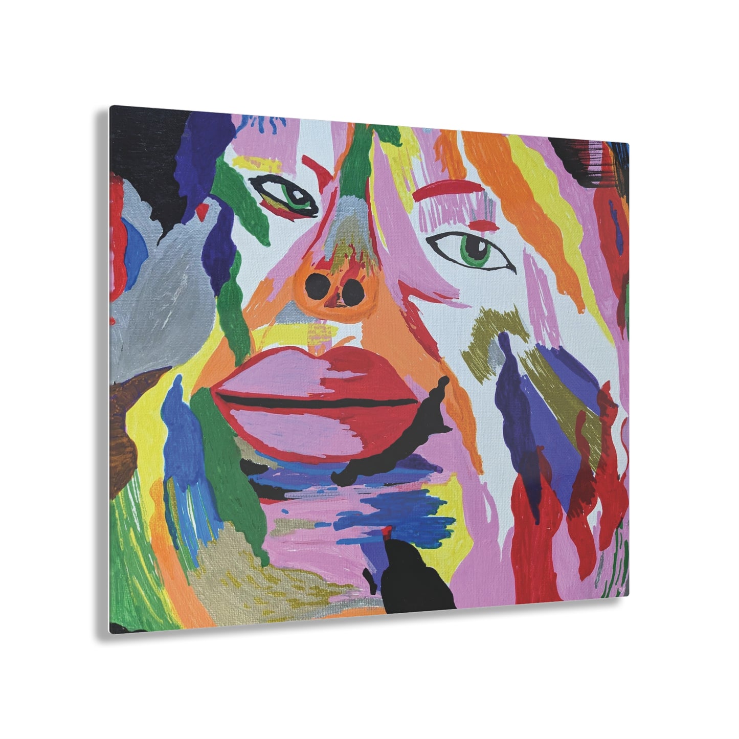 Acrylic Prints Abstract Portrait by Its A Art Vibe