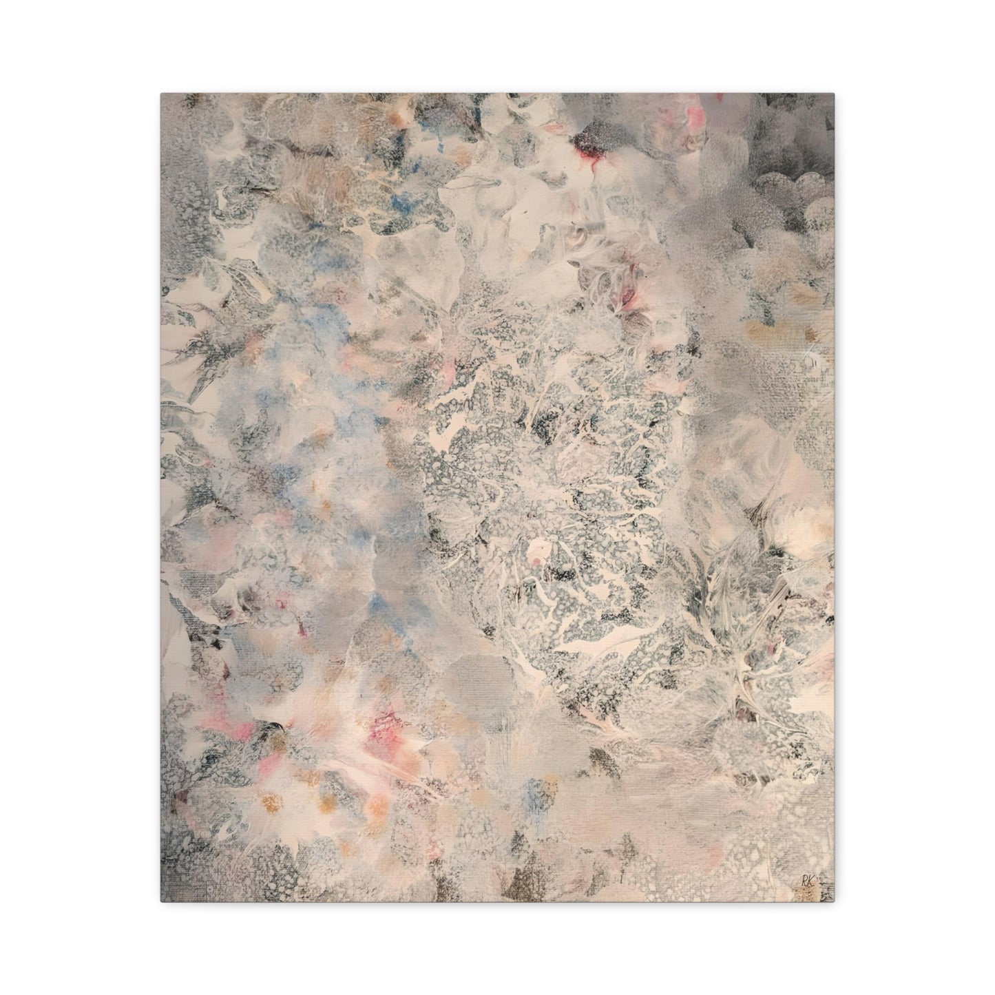 Stretched Canvas Wall Art, Abstract Artwork, Modern Home Décor, Elegant Living Room Accent, Gifts for Art Lovers