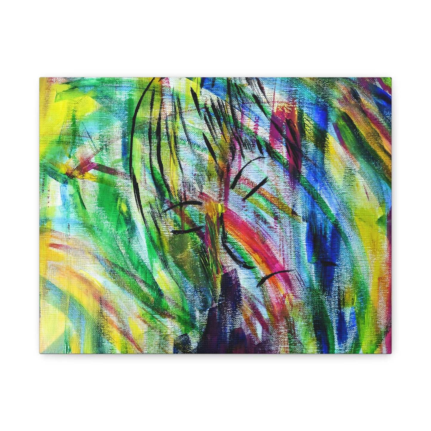 Canvas Gallery Wraps Original Painting printed to canvas by Its A Art Vibe 1.25' Stretched