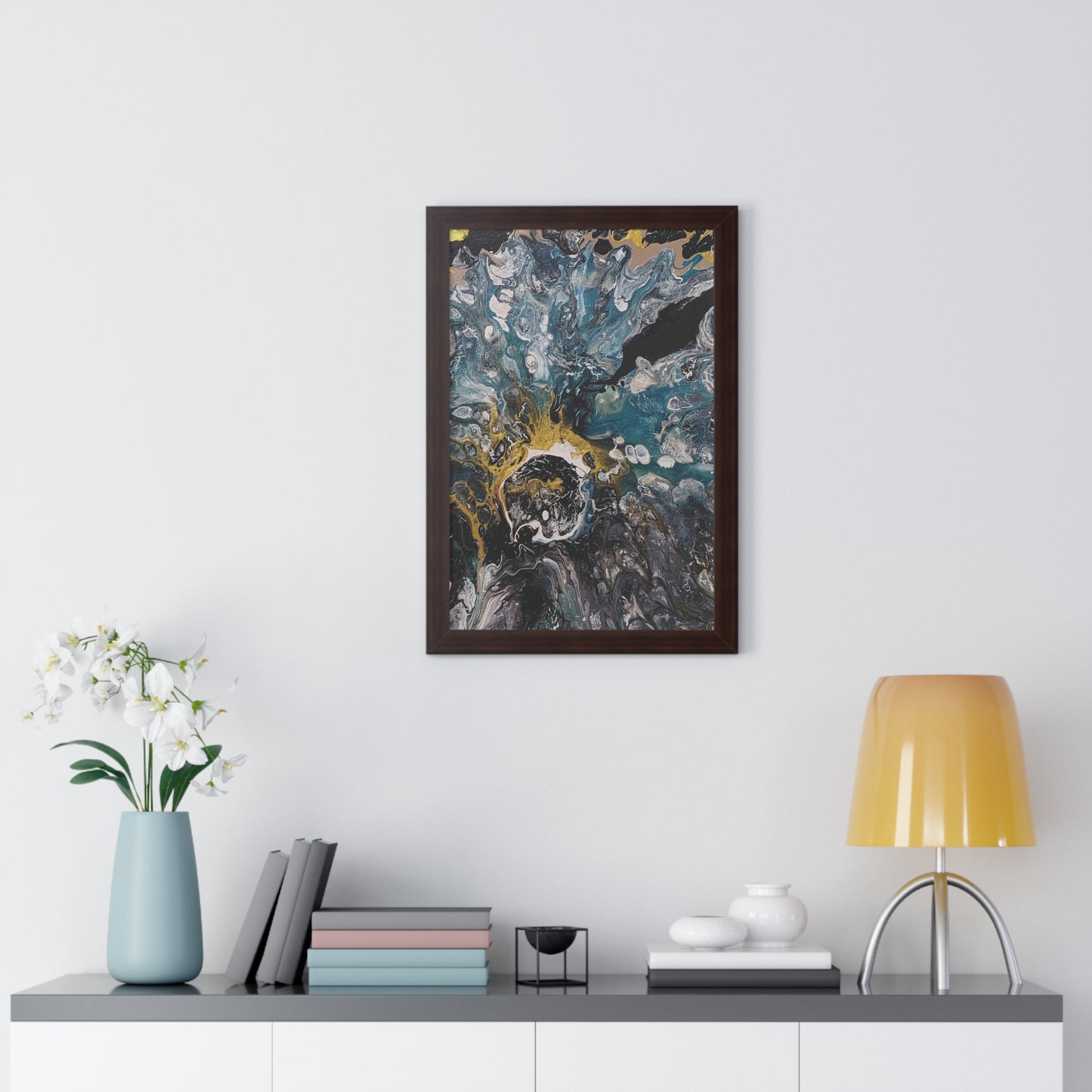 Framed Vertical Poster A Phoenix Rise by Its A Art Vibe