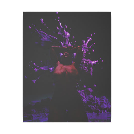 Vibrant Art Canvas Print, Wall Decor, Living Room Artwork, Modern Home, Unique Gift for Her, Colorful Abstract Art