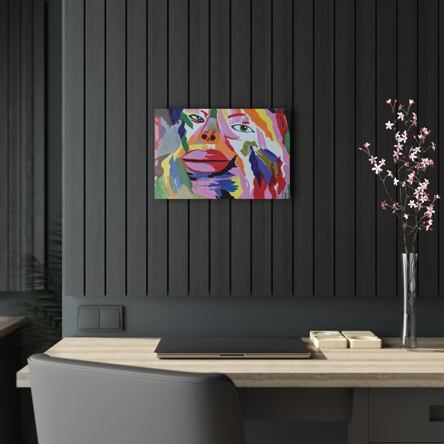 Acrylic Prints Abstract Portrait by Its A Art Vibe