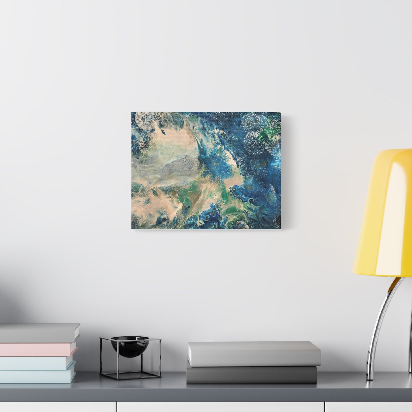 Canvas Print - Show Me Ocean Blue by Its A Art Vibe