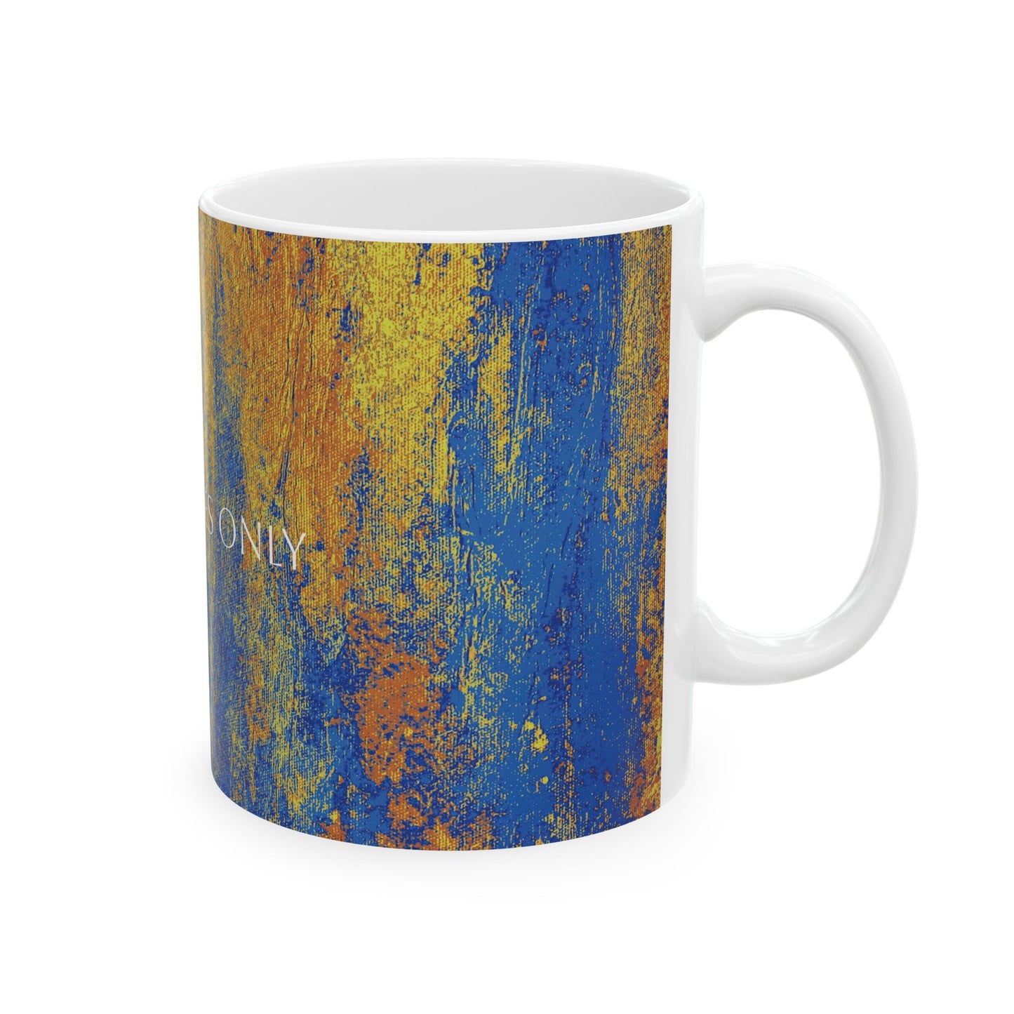 Ceramic Mug - Lovely Cup of Tea Printed Cup Design by Its A Art Vibe Good Vibes Only