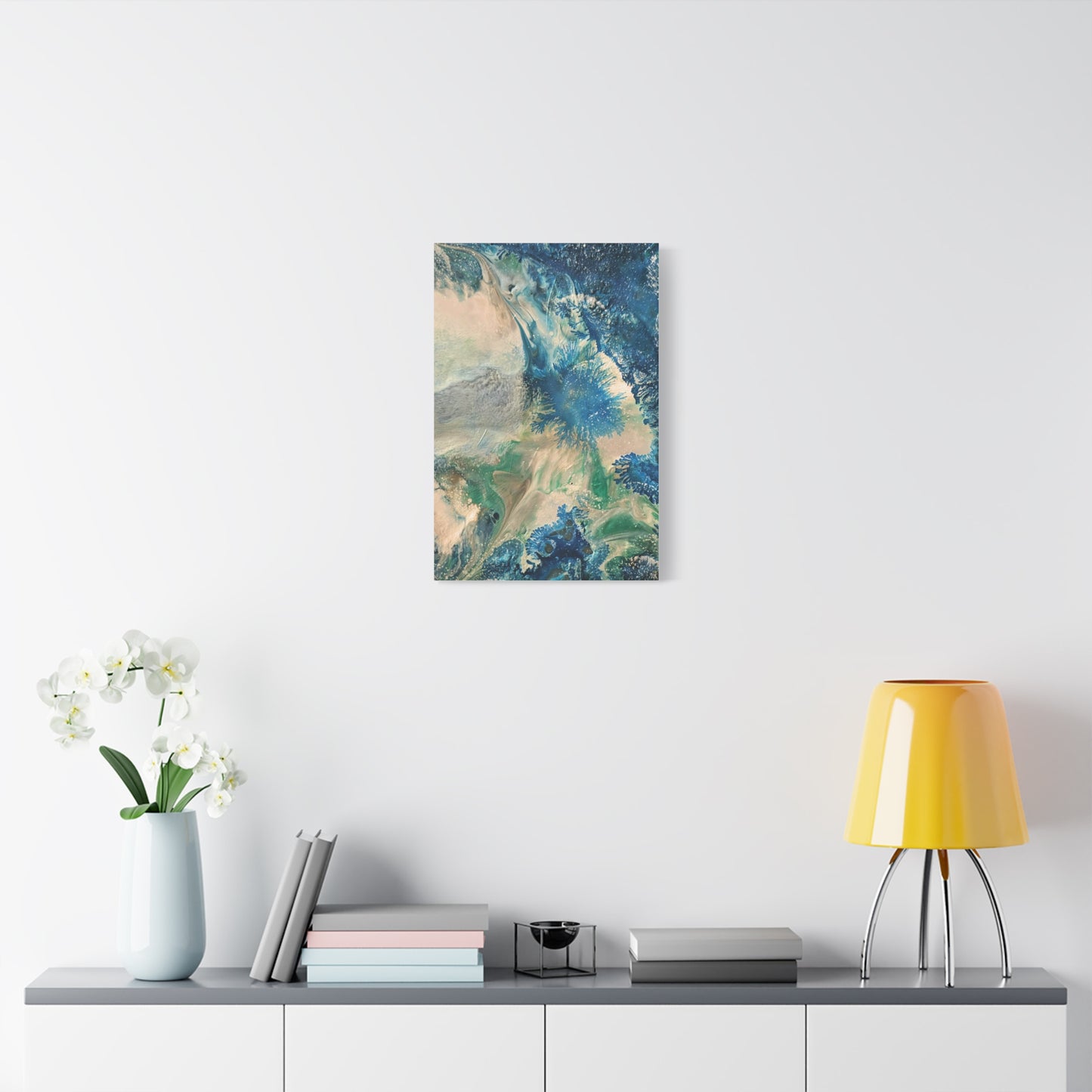 Canvas Print - Show Me Ocean Blue by Its A Art Vibe