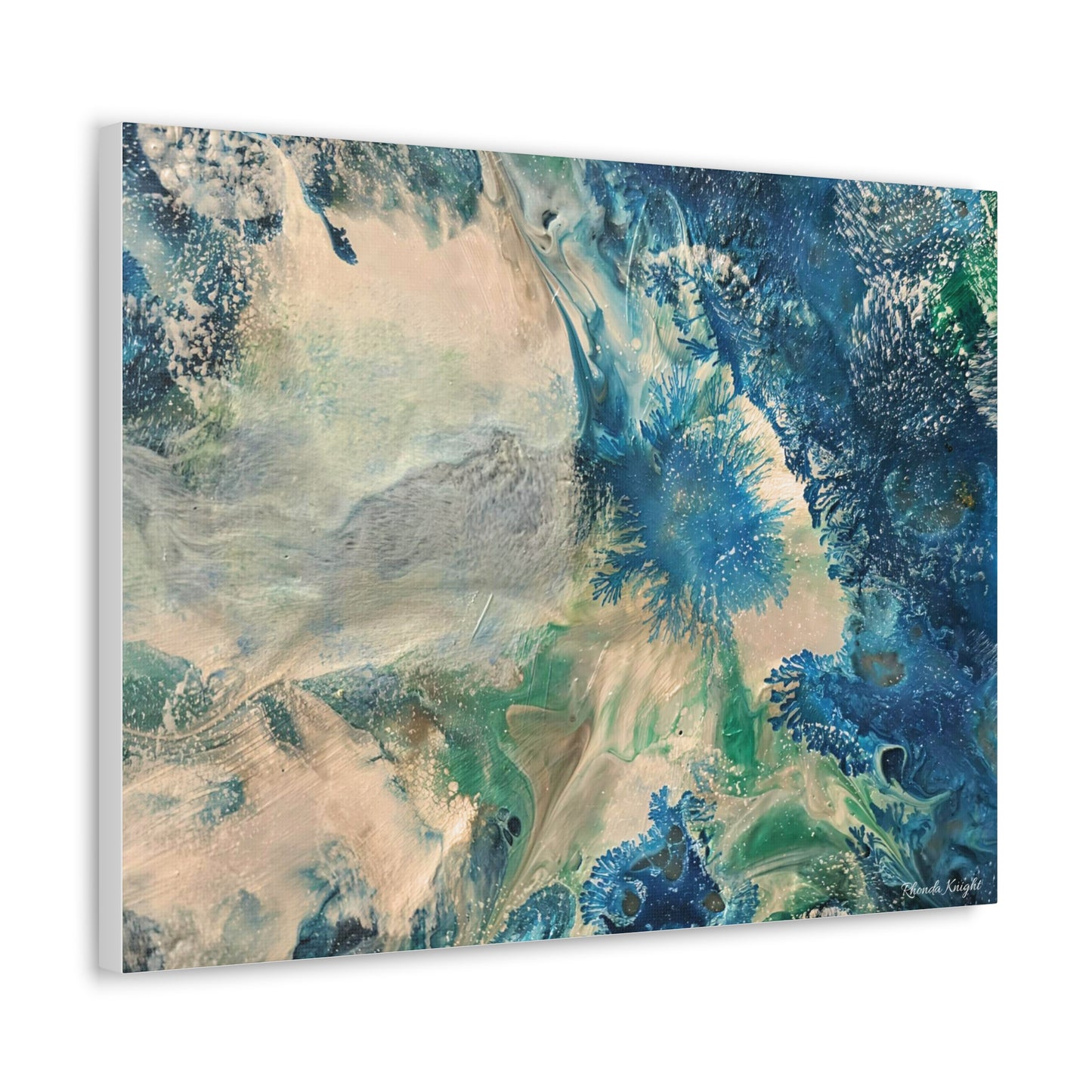 Canvas Gallery Wraps Wall Art Show Me Ocean Blue by Its A Art Vibe