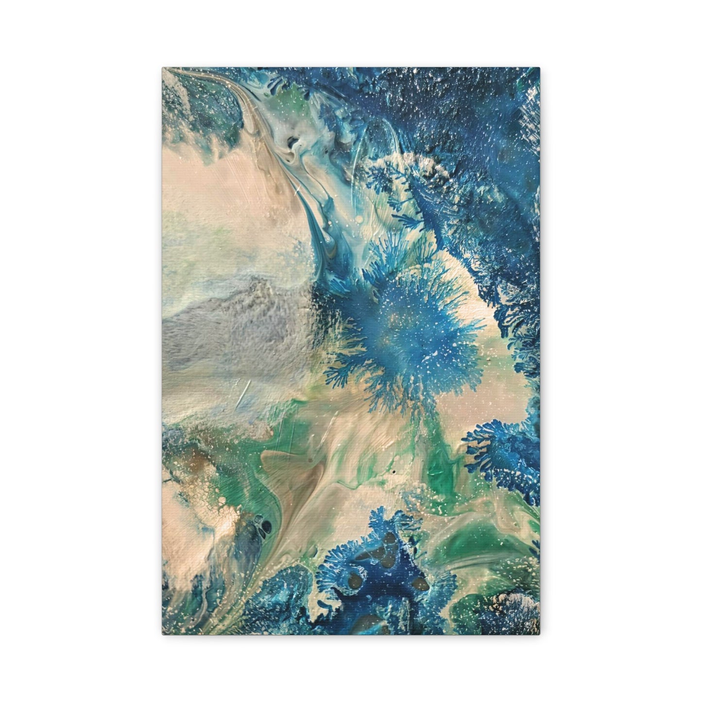 Canvas Print - Show Me Ocean Blue by Its A Art Vibe